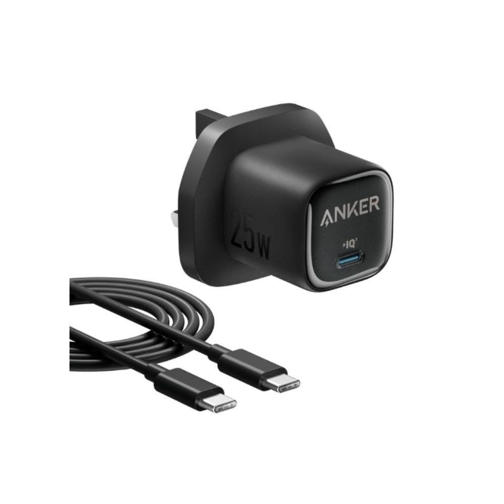 Anker 25w Charger With Type-C to Type-C Cable B2656K11 Anker 25w Charger With Type-C to Type-C Cable B2656K11